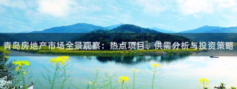 风暴娱乐老板：青岛房地产市场全景观察：热点项目、供需分析与投