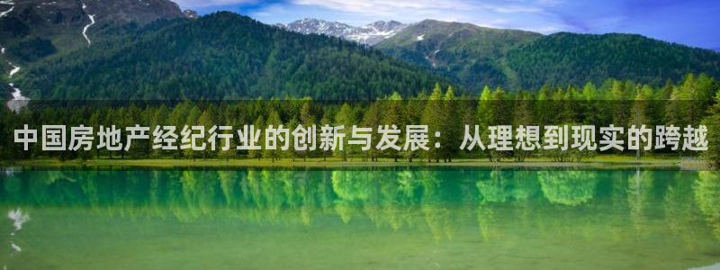 风暴娱乐官网开户：中国房地产经纪行业的创新与发展：从理想到现