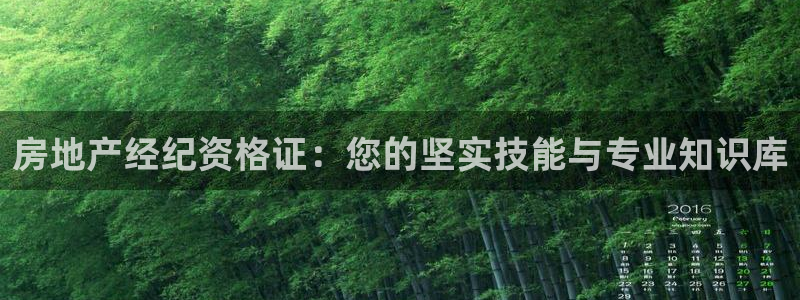 风暴娱乐 平台首页：房地产经纪资格证：您的坚实技能与专业知识