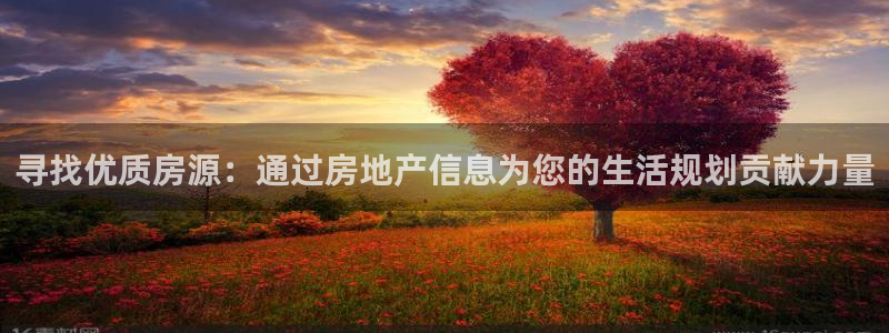 风暴娱乐官方网站：寻找优质房源：通过房地产信息为您的生活规划